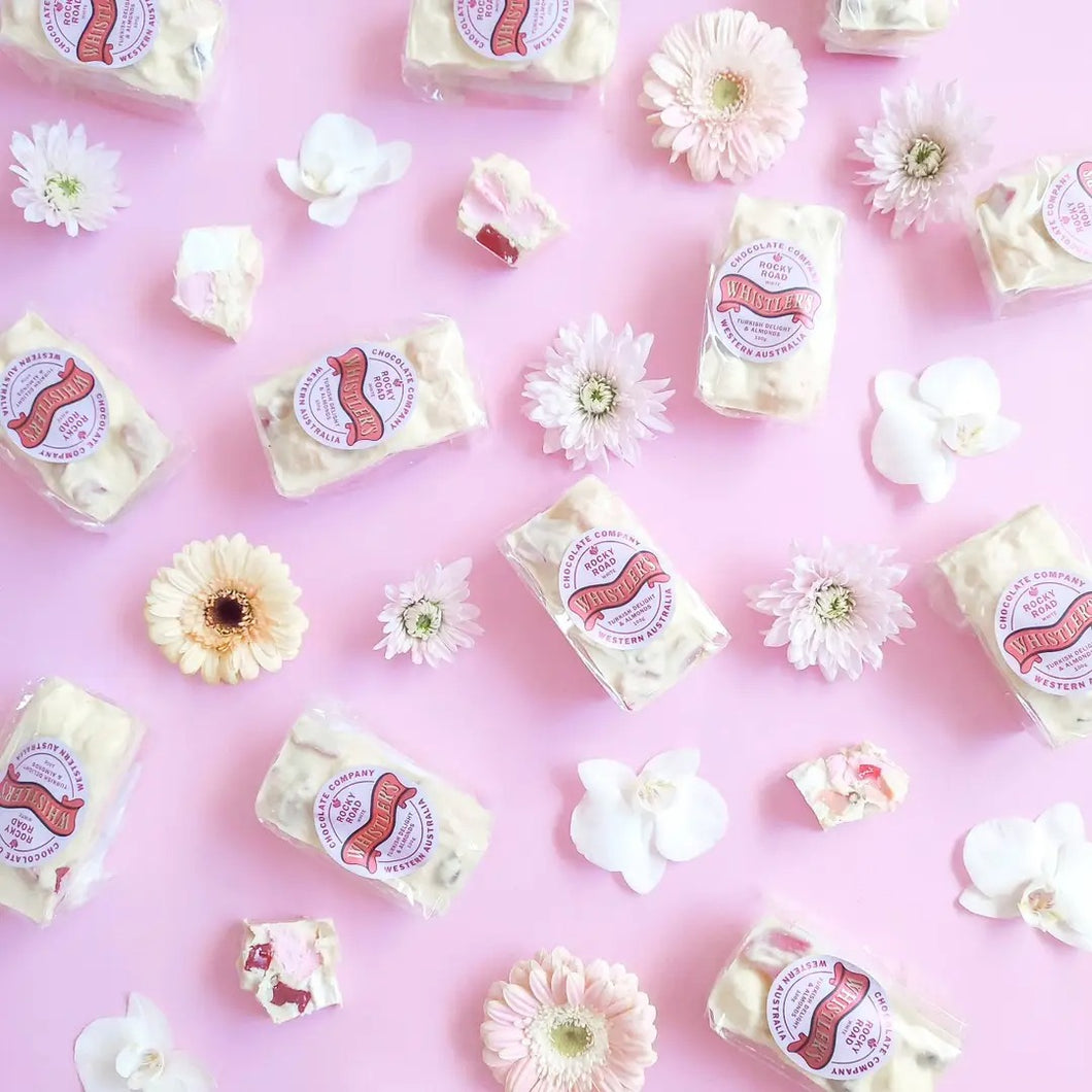 Whistler's White Choc Rocky Road 100g